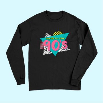 Discover Made In The 90's Retro Vintage 1990's Birthday Long Sleeves