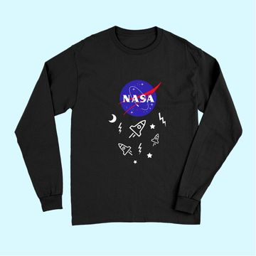 Discover NASA astronaut Space travel Long Sleeves