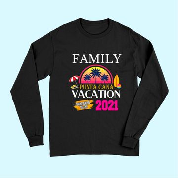 Discover Punta Cana Family Vacation Matching Dominican Republic Long Sleeves