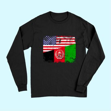 Discover Usa Afghanistan Flag Long Sleeves