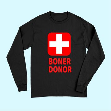 Discover Boner Donor Funny Halloween Long Sleeves