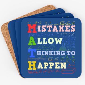 Discover Math Teacher Math Student Mathematics Coaster