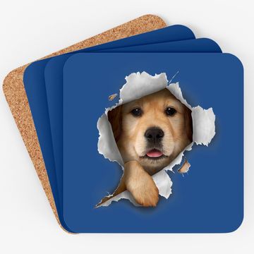 Discover Golden Retriever Coaster