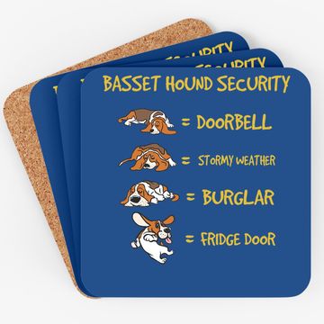 Discover Basset Hound Security Coaster