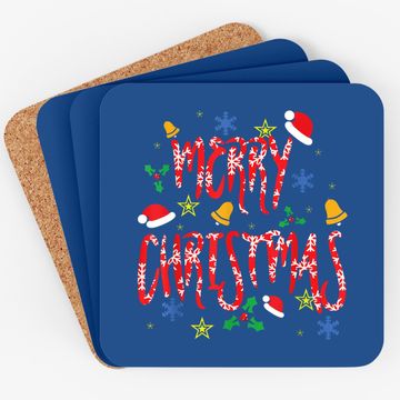 Discover Merry Christmas Coaster