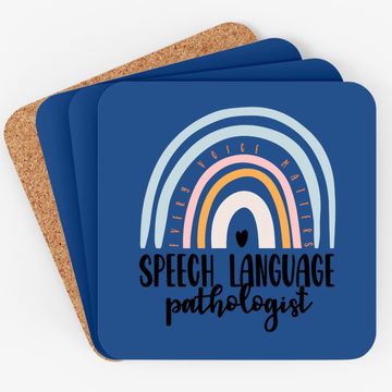 Discover Speech Language Pathologist Speech Therapy Coaster