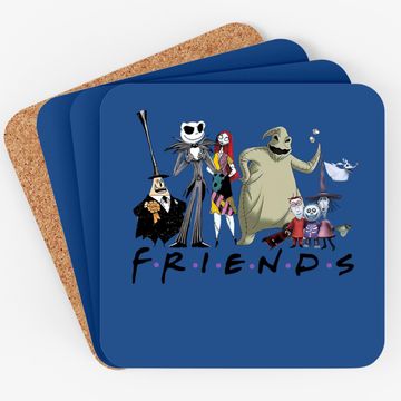 Discover Nightmare Before Christmas Characters Friends Halloween Coaster