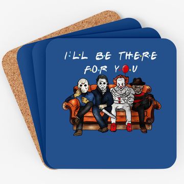 Discover Friends Horror Halloween Coaster