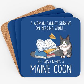Discover Sche Also Needs A Maine Coon Cat Coaster