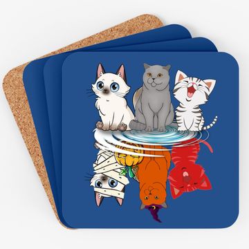 Discover Cat Halloween Classic Coaster