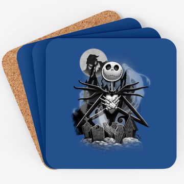 Discover Nightmare Before Christmas Jack Night Scene Coaster