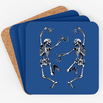 Discover Dance Of Death Macabre Skeleton Coaster