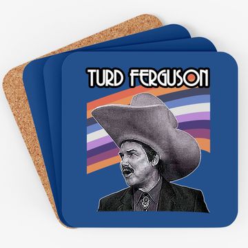 Discover Turd Ferguson Celebrity Jeopardy Retro Coaster