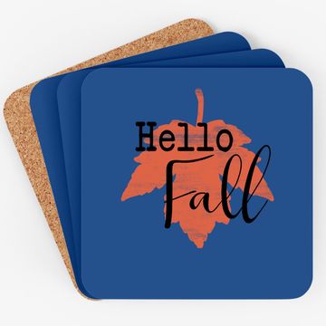 Discover Hello Falls Autumn Season Coaster