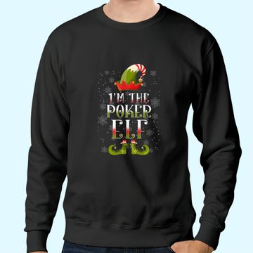 Discover Poker Elf Christmas Gift Classic Sweatshirts