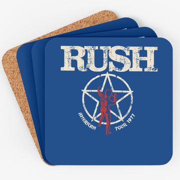 Discover Rush  american Tour 1977 Coaster