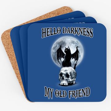 Discover Hello Darkness My Old Friend Coaster