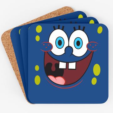 Discover Spongebob Squarepants Bright Eyed Smiling Face Coaster Coaster
