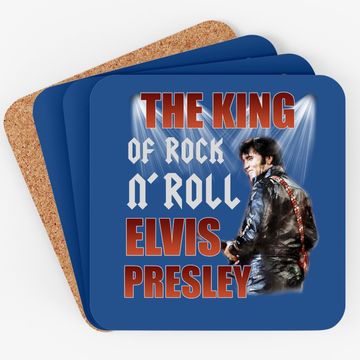 Discover King Of Rock & Roll Elvis Presley Coaster