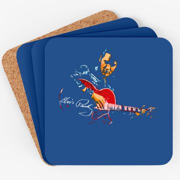Discover Elvis Presley Guitar Coaster