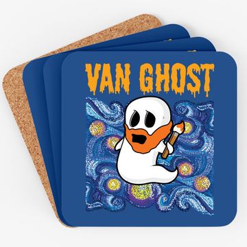 Discover Halloween Van Gogh Starry Night Coaster