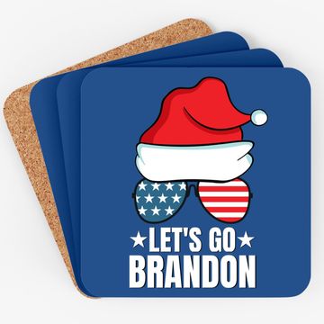 Discover Let's Go Brandon Christmas Coaster