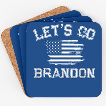 Discover Let’s Go Brandon Conservative Us Flag Coaster