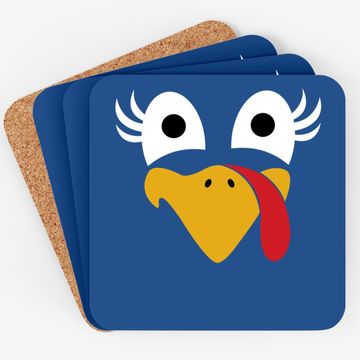 Discover Cute Turkey Fall Thanksgiving Coaster