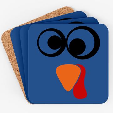 Discover Cute Turkey Fall Thanksgiving Coaster
