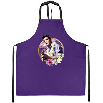 Discover Elvis Presley Luau King  apron