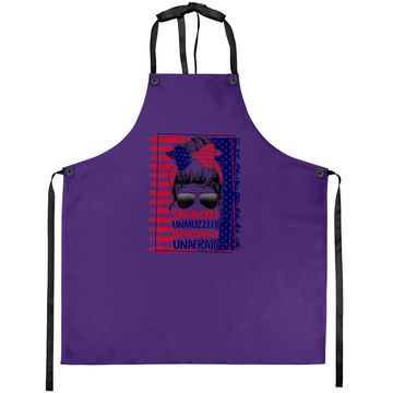 Discover Unmasked Unmuzzled Unvaccinated Unafraid Apron