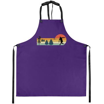 Discover Cool Retro Disc Golf Sport Apron