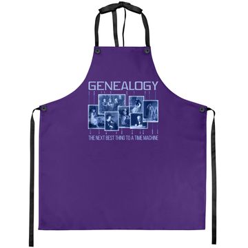Discover Genealogy Time Machine Apron