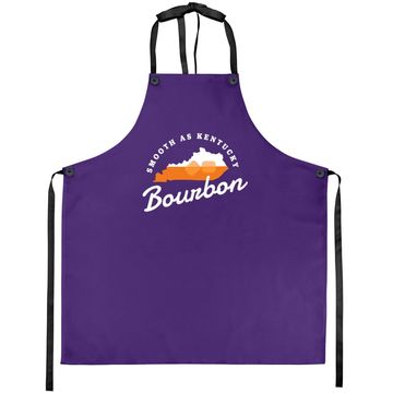 Discover Funny Bourbon Drinker Smooth As Kentucky Bourbon Whiskey Apron
