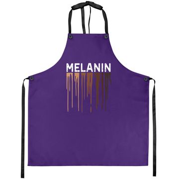 Discover Drippin Melanin Apron For Pride Apron