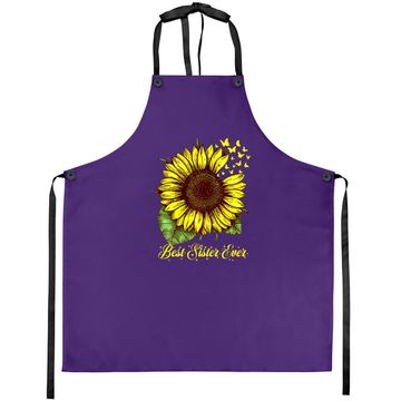 Discover Best Sister Ever Sunflower Gift Apron