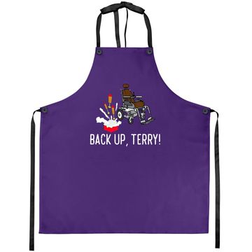 Discover Back Up Terry! | Cute Funny Fireworks Gift Apron