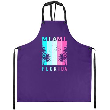 Discover Apron Retro Miami Florida Beach