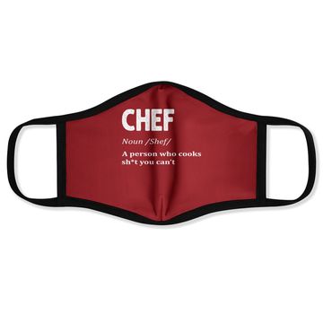 Discover Chef Face Mask Definition