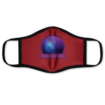 Discover Star Gazing - I Need Space - Astronomer - Face Mask