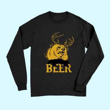 Discover Beer Deer Bear Long Sleeves