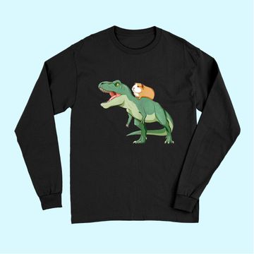 Discover Pig Riding T Rex Dinosaur Long Sleeves