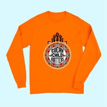 Discover Every Child Matters Indigenous People Orange Day Long Sleeves