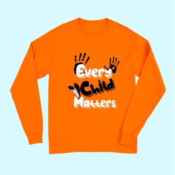 Discover Every Child Matters Indigenous People Orange Day Long Sleeves