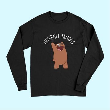 Discover We Bare Bears Grizzly Internet Famous Long Sleeves