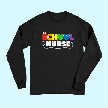Discover School Nurse Registered Nurse Back To School Nursing Long Sleeves