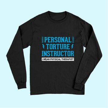 Discover PT Physical Therapist Gift Therapy Month Long Sleeves