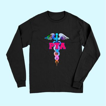 Discover PTA Physical Therapist Assistant Caduceus Long Sleeves