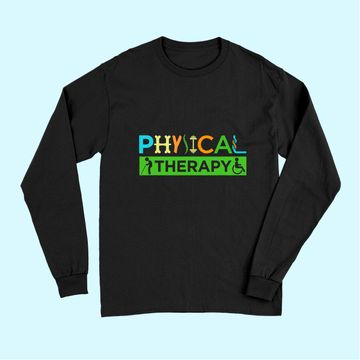 Discover PT Physical Therapy Gift Therapist Month Long Sleeves