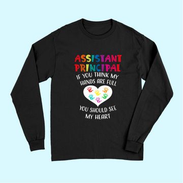 Discover Assistant Principal Cute Teacher Appreciation Long Sleeves